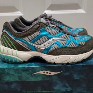 COPY - Saucony Grid Web Fresh Rags "Manatee" 10.5